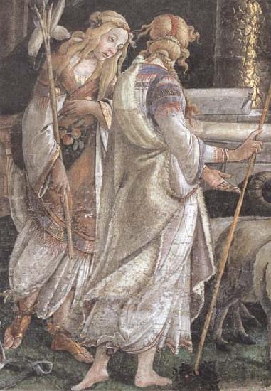 Sandro Botticelli Trials of Moses Norge oil painting art